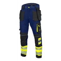 Kelnės Stretch Plus Construction Hi-Vis Rewelly