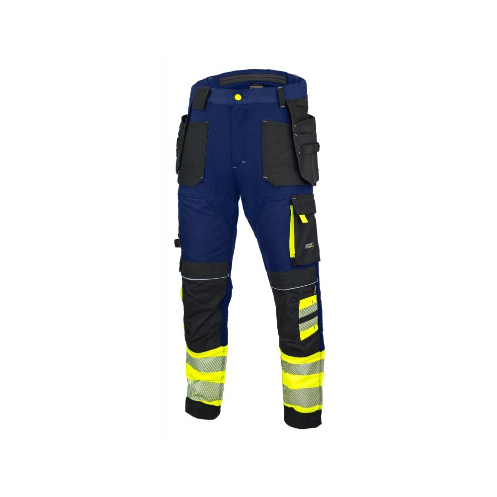 Kelnės Stretch Plus Construction Hi-Vis Rewelly