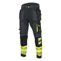 Kelnės Stretch Plus Construction Hi-Vis Rewelly